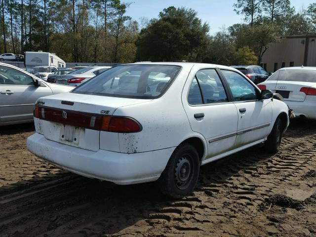 3N1AB41D5VL029014 - 1997 NISSAN SENTRA XE WHITE photo 4