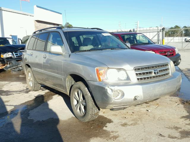 JTEGF21A210016388 - 2001 TOYOTA HIGHLANDER GRAY photo 1