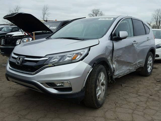 2HKRM4H57GH665641 - 2016 HONDA CR-V EX SILVER photo 2