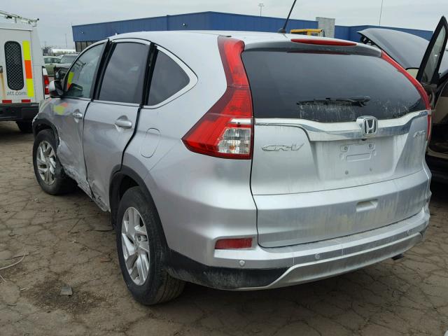 2HKRM4H57GH665641 - 2016 HONDA CR-V EX SILVER photo 3