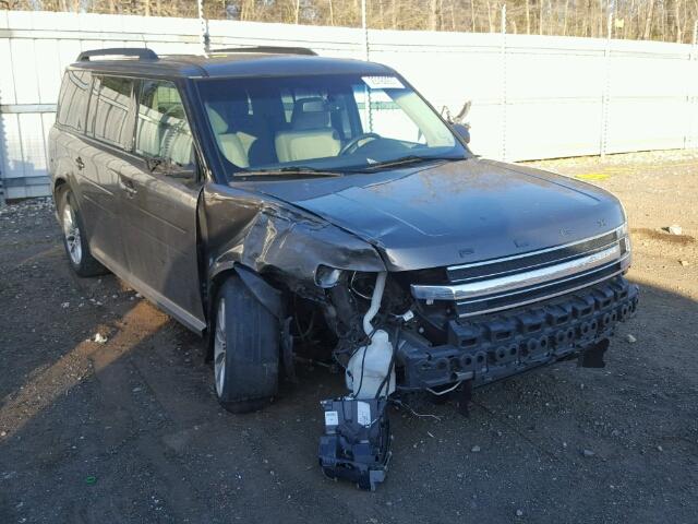 2FMGK5B82EBD44262 - 2014 FORD FLEX SE SILVER photo 1