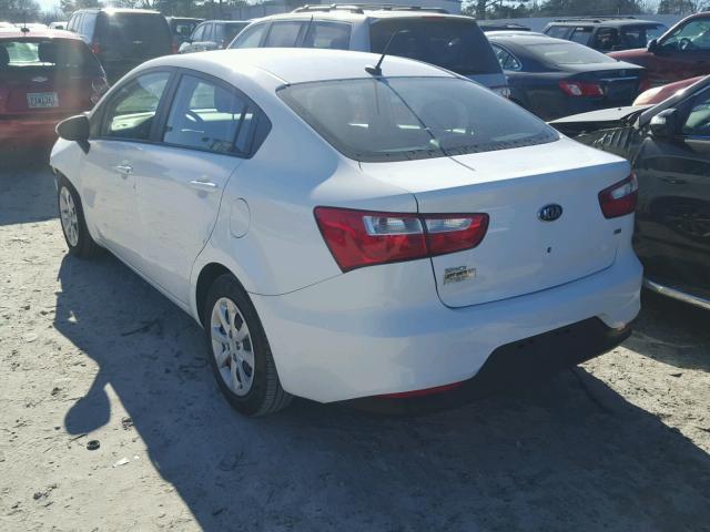 KNADM4A33H6115753 - 2017 KIA RIO LX Սպիտակ լուսանկար 3