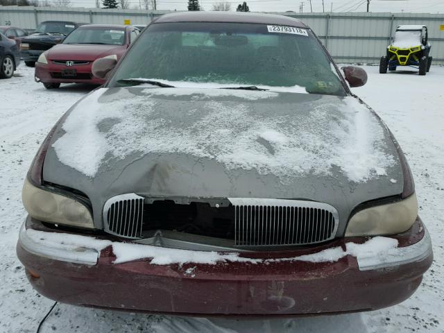 1G4CW52K3Y4148084 - 2000 BUICK PARK AVENU MAROON photo 9