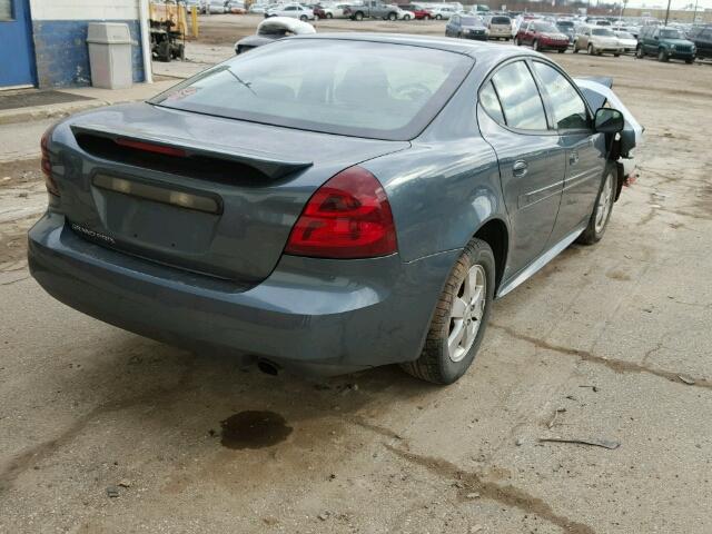 2G2WP552161288710 - 2006 PONTIAC GRAND PRIX GREEN photo 4