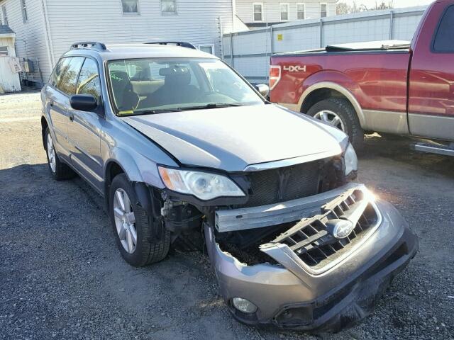 4S4BP61C387329239 - 2008 SUBARU OUTBACK 2. GRAY photo 1