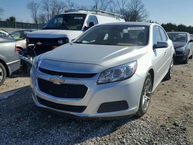 1G11C5SL8FU153459 - 2015 CHEVROLET MALIBU 1LT 银色 照片 2