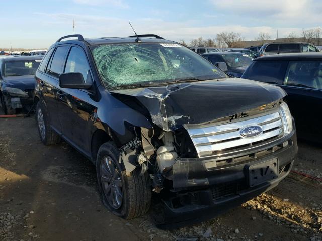 2FMDK39C47BB05316 - 2007 FORD EDGE SEL P BLACK photo 1