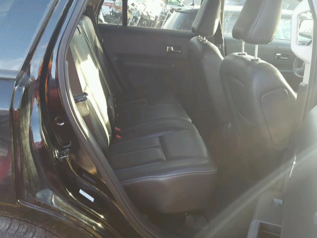 2FMDK39C47BB05316 - 2007 FORD EDGE SEL P BLACK photo 6