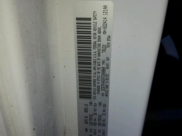 3C6TRVAG5FE509889 - 2015 RAM PROMASTER 白色 照片 10