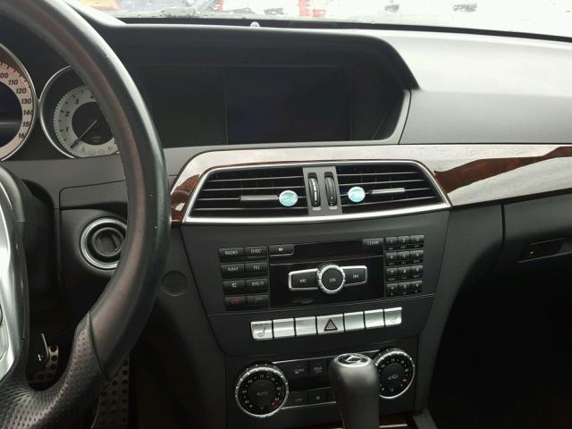 WDDGJ4HB7EG259856 - 2014 MERCEDES-BENZ C 250 BLACK photo 9