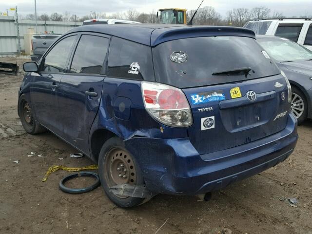 2T1KR32E47C640754 - 2007 TOYOTA COROLLA MA BLUE photo 3