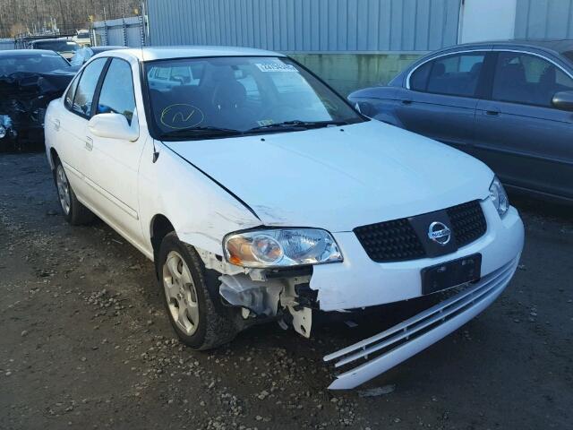 3N1CB51D86L541883 - 2006 NISSAN SENTRA 1.8 WHITE photo 1