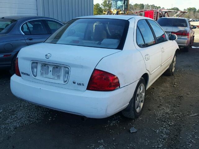 3N1CB51D86L541883 - 2006 NISSAN SENTRA 1.8 WHITE photo 4