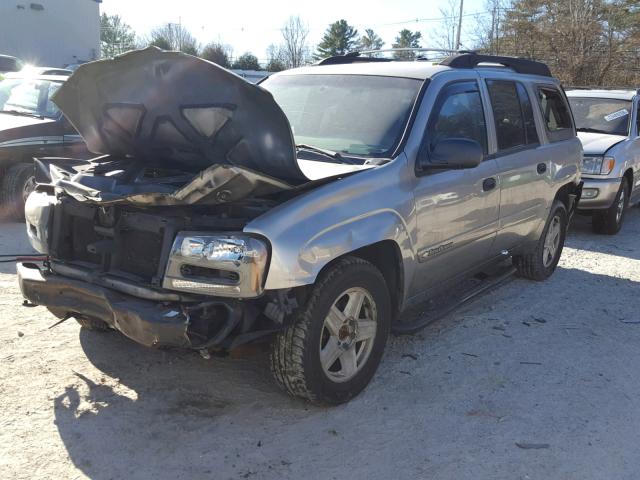 1GNET16S636101564 - 2003 CHEVROLET TRAILBLAZE SILVER photo 2