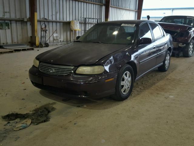 1G1NE52M7XY146128 - 1999 CHEVROLET MALIBU LS Bordo foto 2