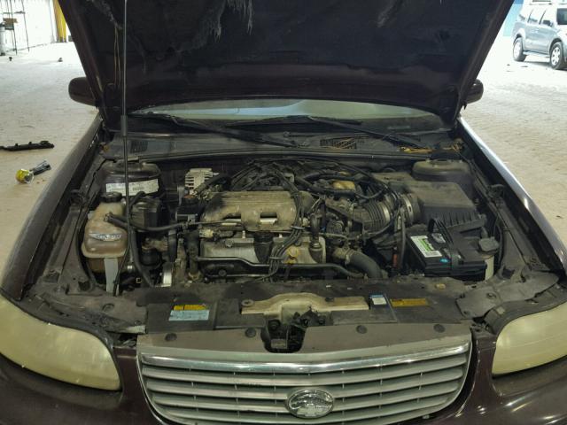 1G1NE52M7XY146128 - 1999 CHEVROLET MALIBU LS Bordo foto 7