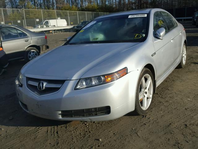 19UUA66294A022493 - 2004 ACURA TL SILVER photo 2