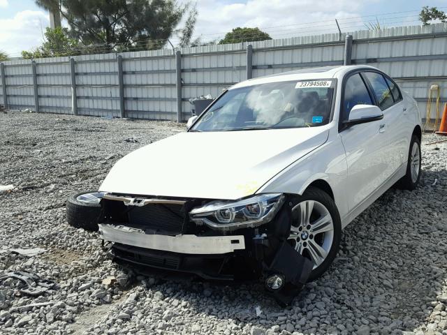 WBA8E9G53GNT81525 - 2016 BMW 328 I SULE WHITE photo 2