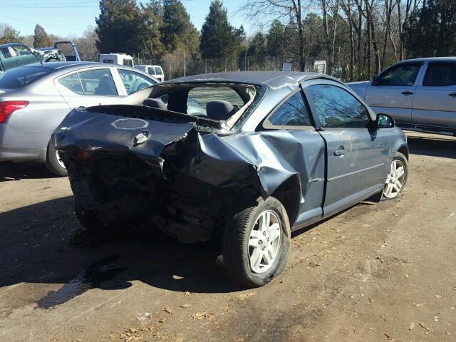 1G1AL15F067728117 - 2006 CHEVROLET COBALT LT BLUE photo 4