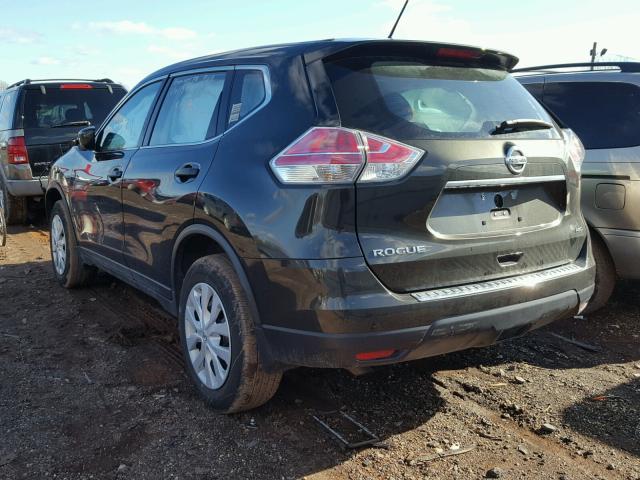 JN8AT2MV4GW136396 - 2016 NISSAN ROGUE S BLACK photo 3