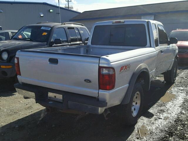 1FTZR45E02PA57124 - 2002 FORD RANGER SUP SILVER photo 4