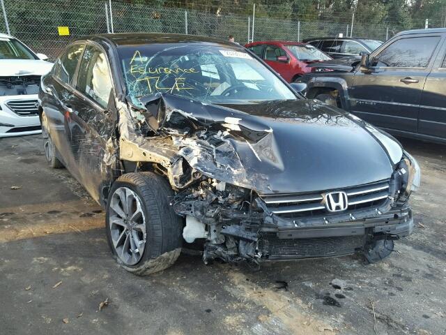 1HGCR2E54DA223050 - 2013 HONDA ACCORD SPO BLACK photo 1