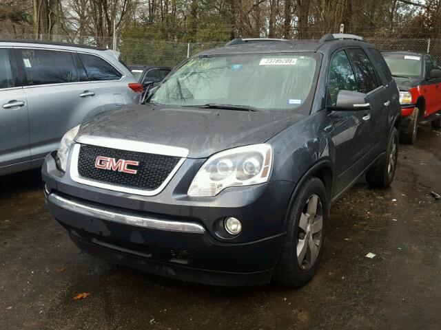 1GKKRRED3BJ293649 - 2011 GMC ACADIA SLT CHARCOAL photo 2