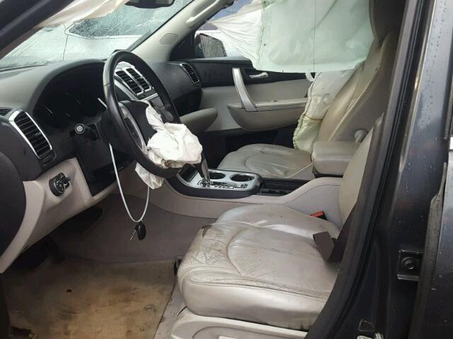 1GKKRRED3BJ293649 - 2011 GMC ACADIA SLT Grafit foto 5