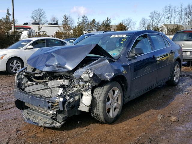 1G1ZB5E15BF189611 - 2011 CHEVROLET MALIBU LS BLUE photo 2