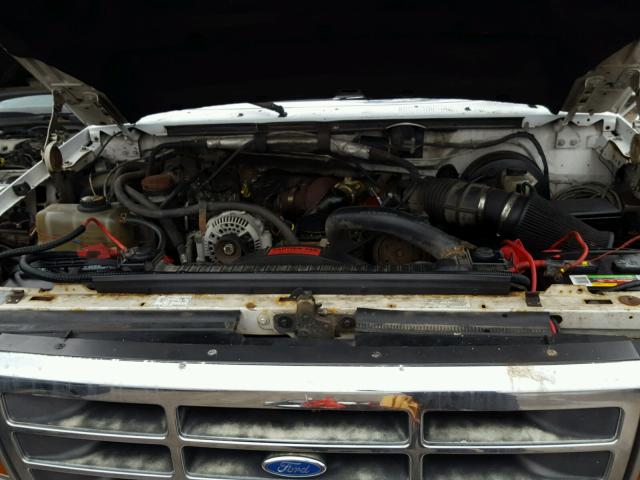 1FTHX26F1VEC13037 - 1997 FORD F250 WHITE photo 7