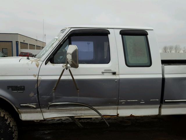 1FTHX26F1VEC13037 - 1997 FORD F250 WHITE photo 9