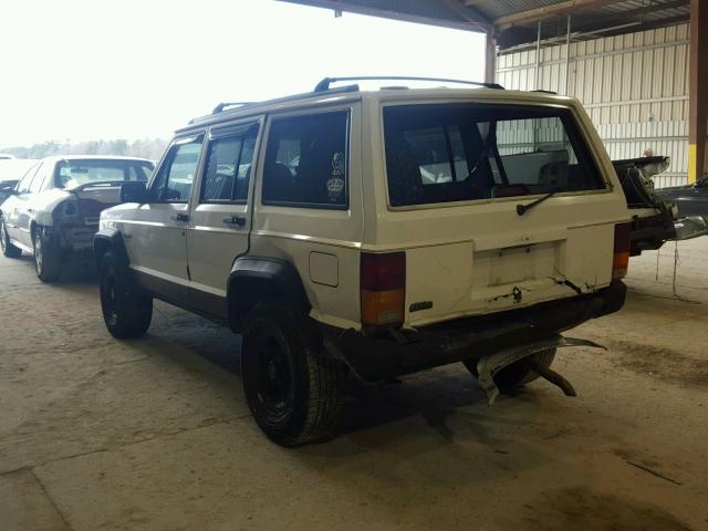 1J4FT68S6TL239883 - 1996 JEEP CHEROKEE S WHITE photo 3