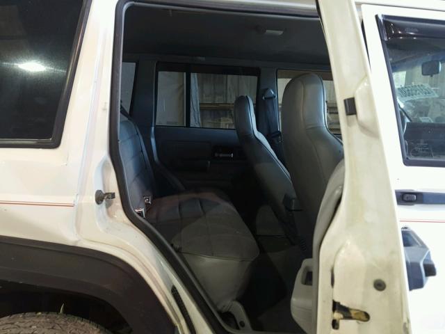 1J4FT68S6TL239883 - 1996 JEEP CHEROKEE S WHITE photo 6