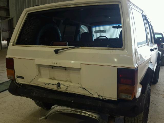 1J4FT68S6TL239883 - 1996 JEEP CHEROKEE S WHITE photo 9