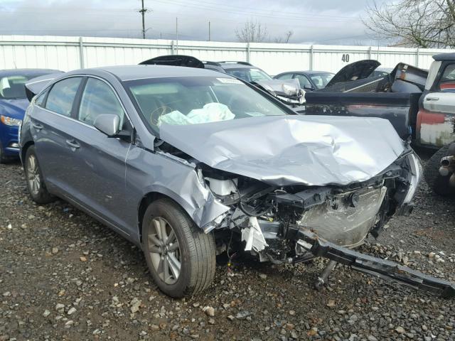 5NPE24AF4HH530139 - 2017 HYUNDAI SONATA SE SILVER photo 1