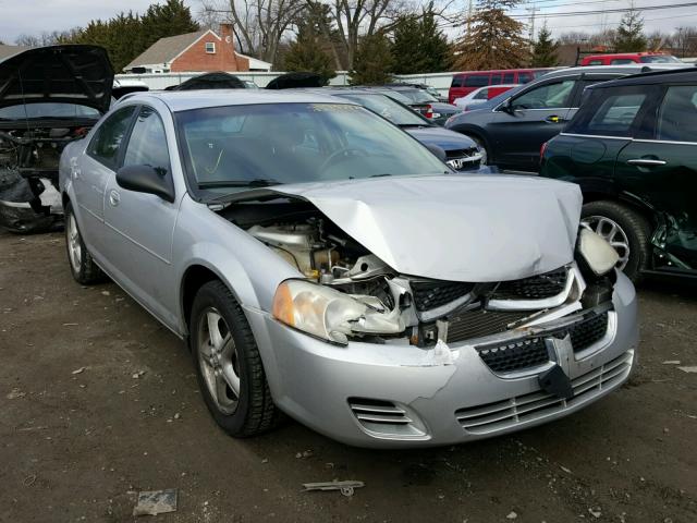 1B3EL46T56N160815 - 2006 DODGE STRATUS SX SILVER photo 1