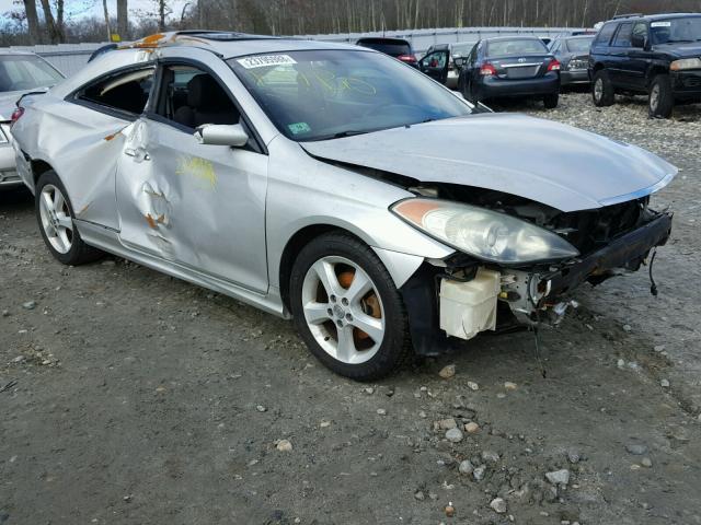 4T1CE38P94U867442 - 2004 TOYOTA CAMRY SOLA GRAY photo 1