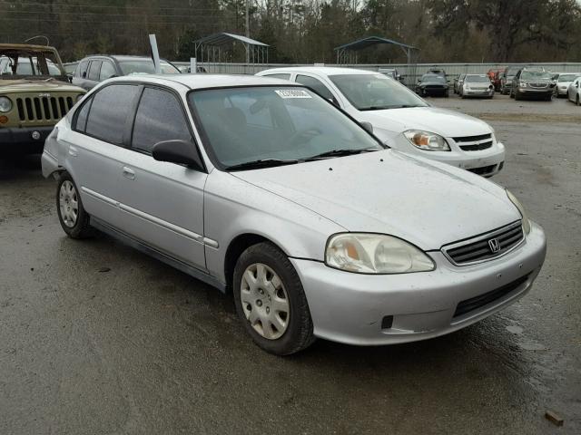 2HGEJ6616YH529645 - 2000 HONDA CIVIC BASE 银色 照片 1