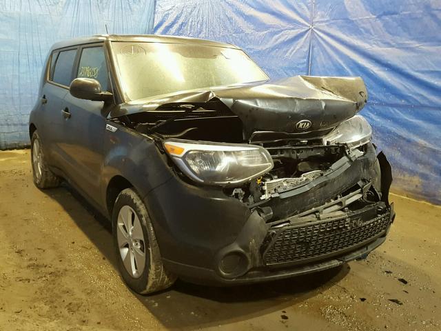 KNDJN2A29G7371404 - 2016 KIA SOUL BLACK photo 1