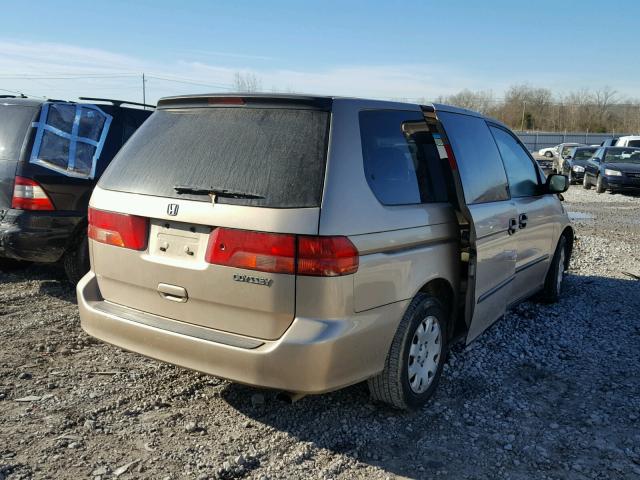 2HKRL1852XH535087 - 1999 HONDA ODYSSEY LX TAN photo 4