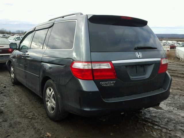 5FNRL388X6B088575 - 2006 HONDA ODYSSEY TO BLUE photo 3