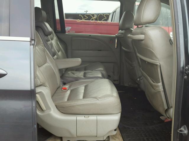 5FNRL388X6B088575 - 2006 HONDA ODYSSEY TO BLUE photo 6