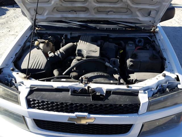 1GCCS198458208901 - 2005 CHEVROLET COLORADO WHITE photo 7