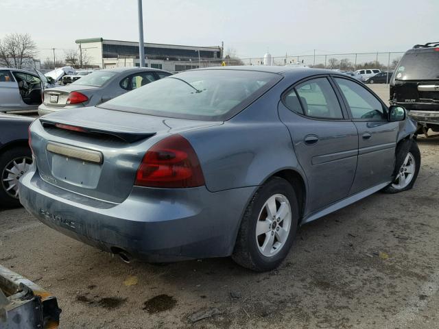 2G2WP552361270662 - 2006 PONTIAC GRAND PRIX TEAL photo 4