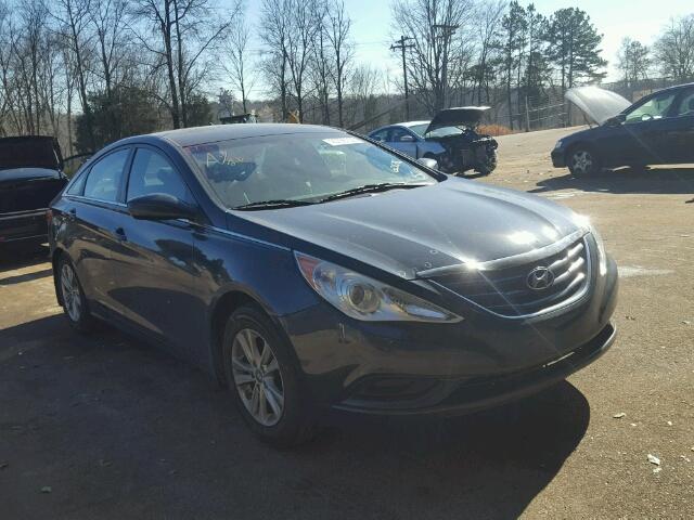 5NPEB4AC9DH557854 - 2013 HYUNDAI SONATA GLS BLUE photo 1