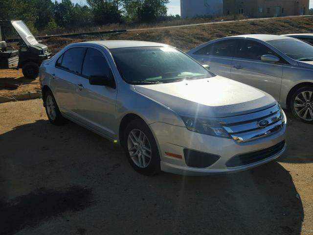 3FAHP0GA7AR270900 - 2010 FORD FUSION S SILVER photo 1