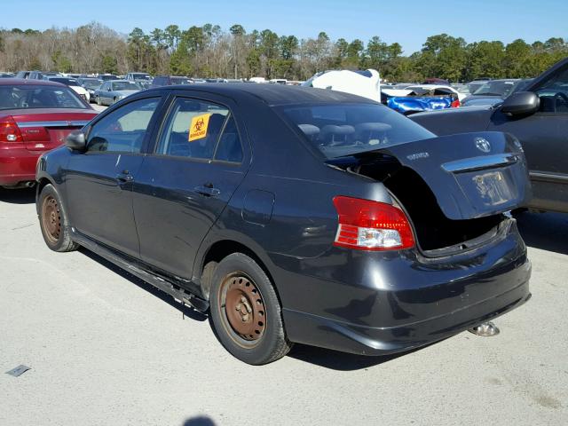 JTDBT923371008884 - 2007 TOYOTA YARIS GRAY photo 3