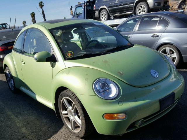 3VWCD31C54M409851 - 2004 VOLKSWAGEN NEW BEETLE 绿色 照片 1