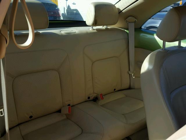 3VWCD31C54M409851 - 2004 VOLKSWAGEN NEW BEETLE 绿色 照片 6