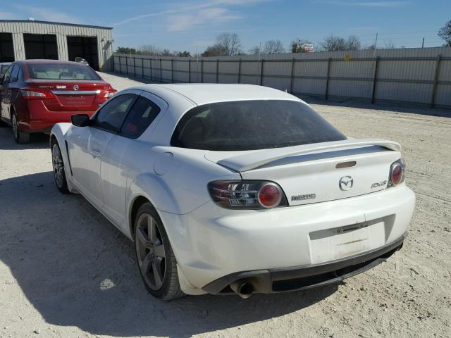 JM1FE173660207194 - 2006 MAZDA RX8 WHITE photo 3